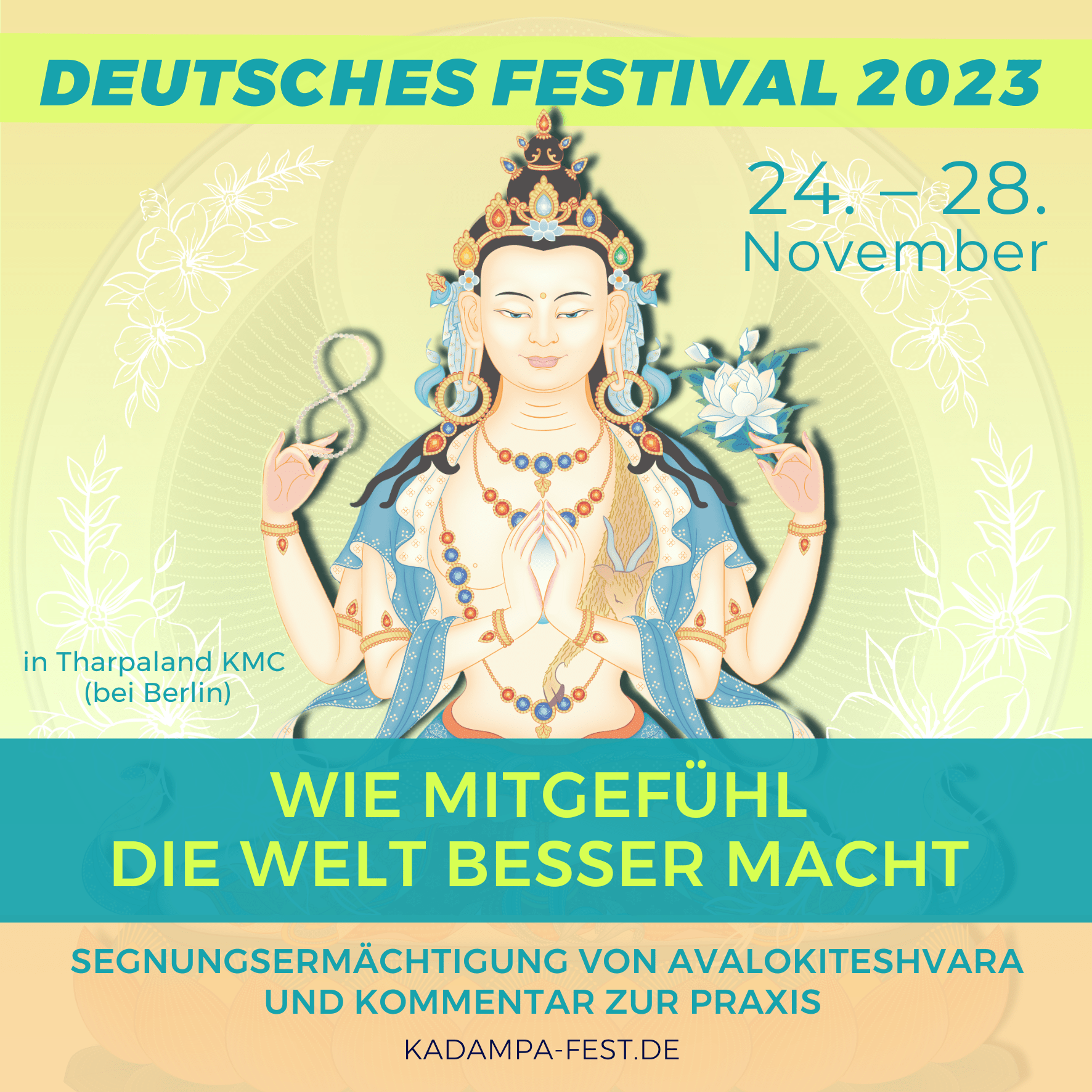 Deutsches Festival in Tharpaland KMC bei Berlin